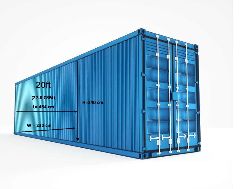 20 ft container groupage space from EU UK China to Nigeria and all Africa