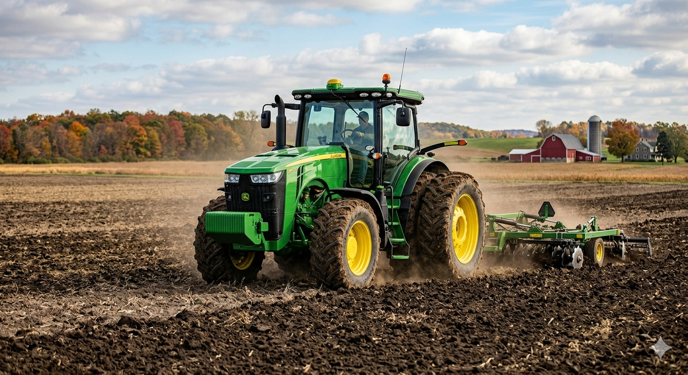 Farm machinery shipment to Nigeria